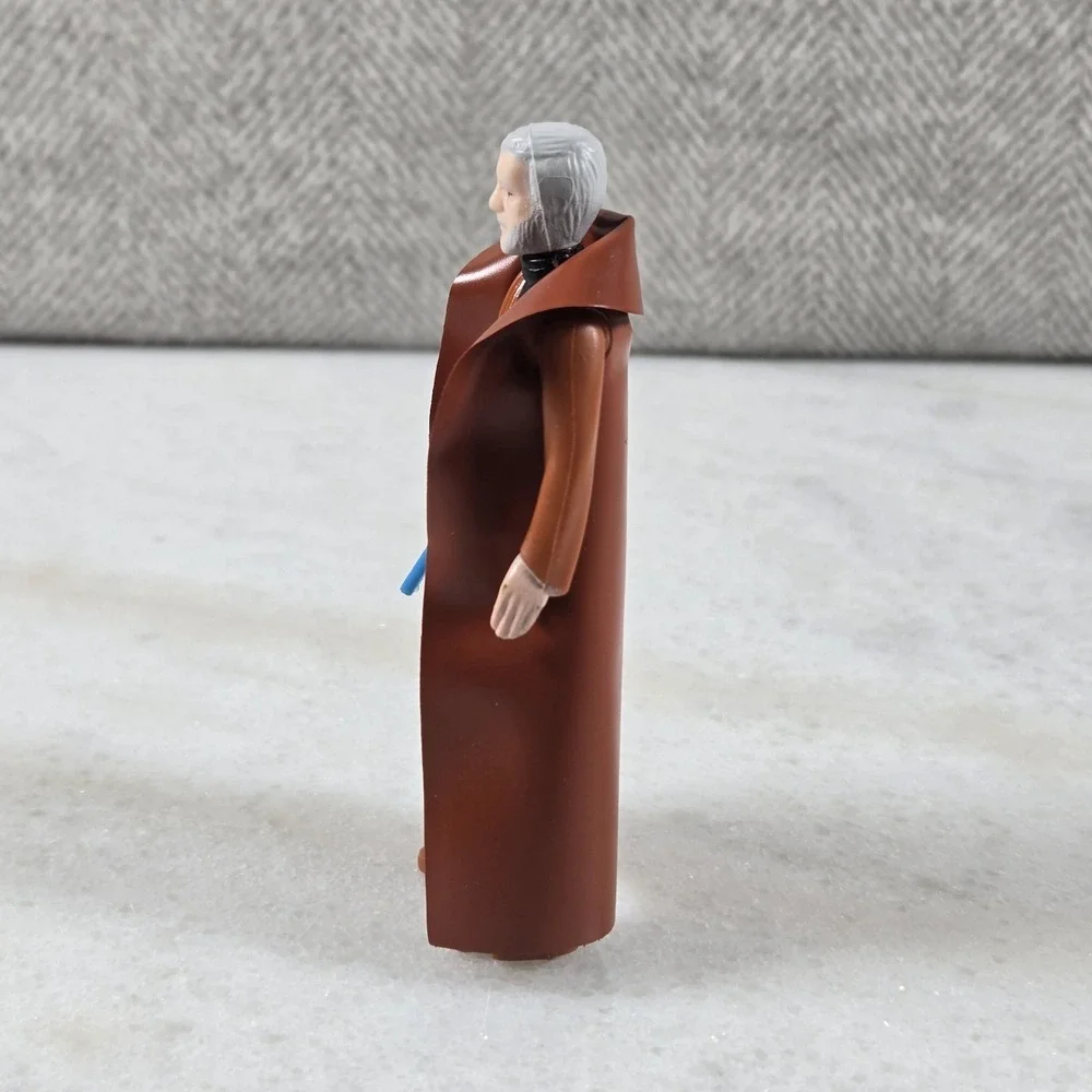 VTG 1977‎ Kenner Star Wars Obi-Wan Kenobi Gray Hair Variant Complete Telescoping